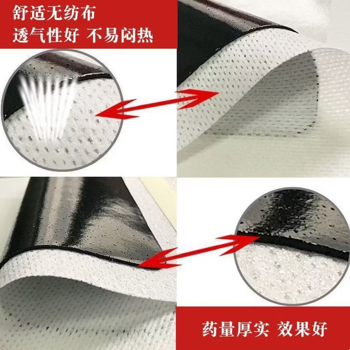 通用膏药贴颈椎腰椎肩周关节透骨膏贴【品澜堂】神农苗方膏药贴4贴/盒 1盒【体验装】