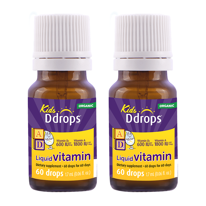 Ddrops��׿˼ Ӥ�׶�ͯά����D3�μ� 1.7ml*2ƿ 1��-18�� 186.39Ԫ
