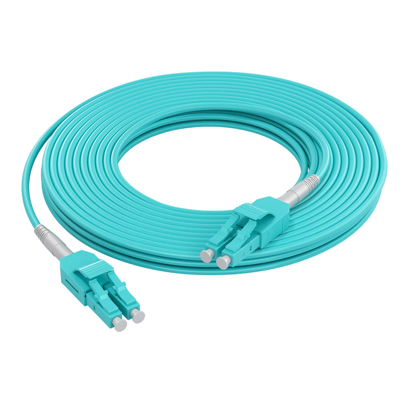 诺可信(Nokoxin)uniboot铠装万兆多模双芯 OM3 光纤跳线 LC-LC 10G一管双芯阻燃低烟无卤LSZH抗弯曲多模光纤线 LC-LC铠装万兆多模双芯OM3 30米