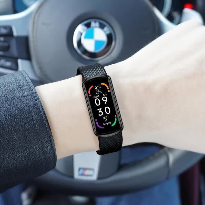 A华为手机适用2026新款智能手表表男女多功能计步来电消息提醒蓝牙移动电源 尊贵蓝色