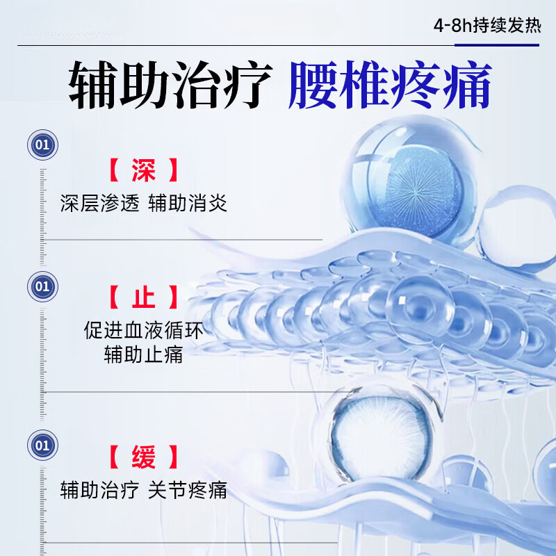 战立克远红外活血止痛贴腰椎突出贴肩周炎颈椎病腰腿头痛关节炎 【腰椎间盘突出症】 【10盒】远红外活血止痛贴