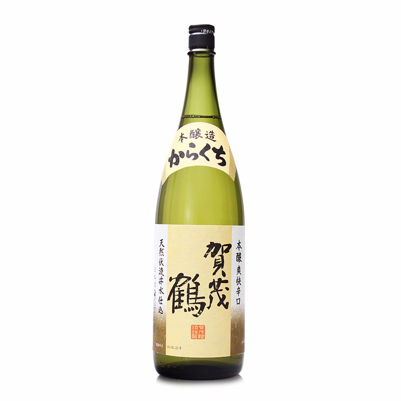 贺茂鹤清酒本酿造辛口酒日本原装进口酒洋酒发酵酒日式清酒 1.8l