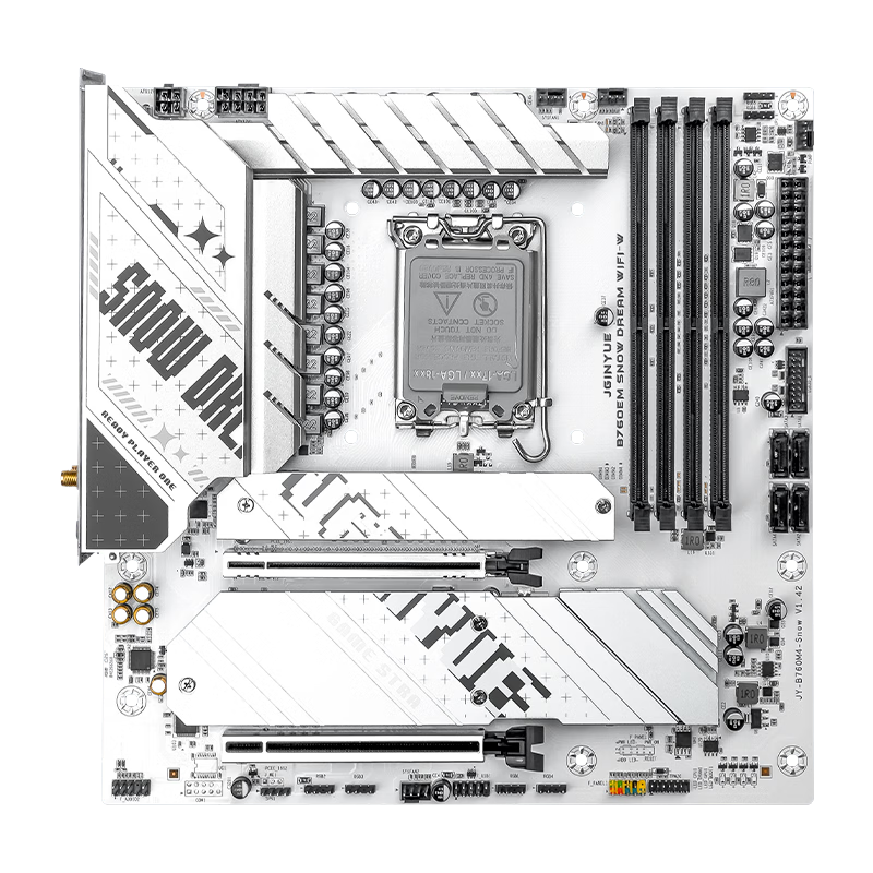 精粤 B760 EM SNOW DREAM WIFI W DDR4 LGA 图 4