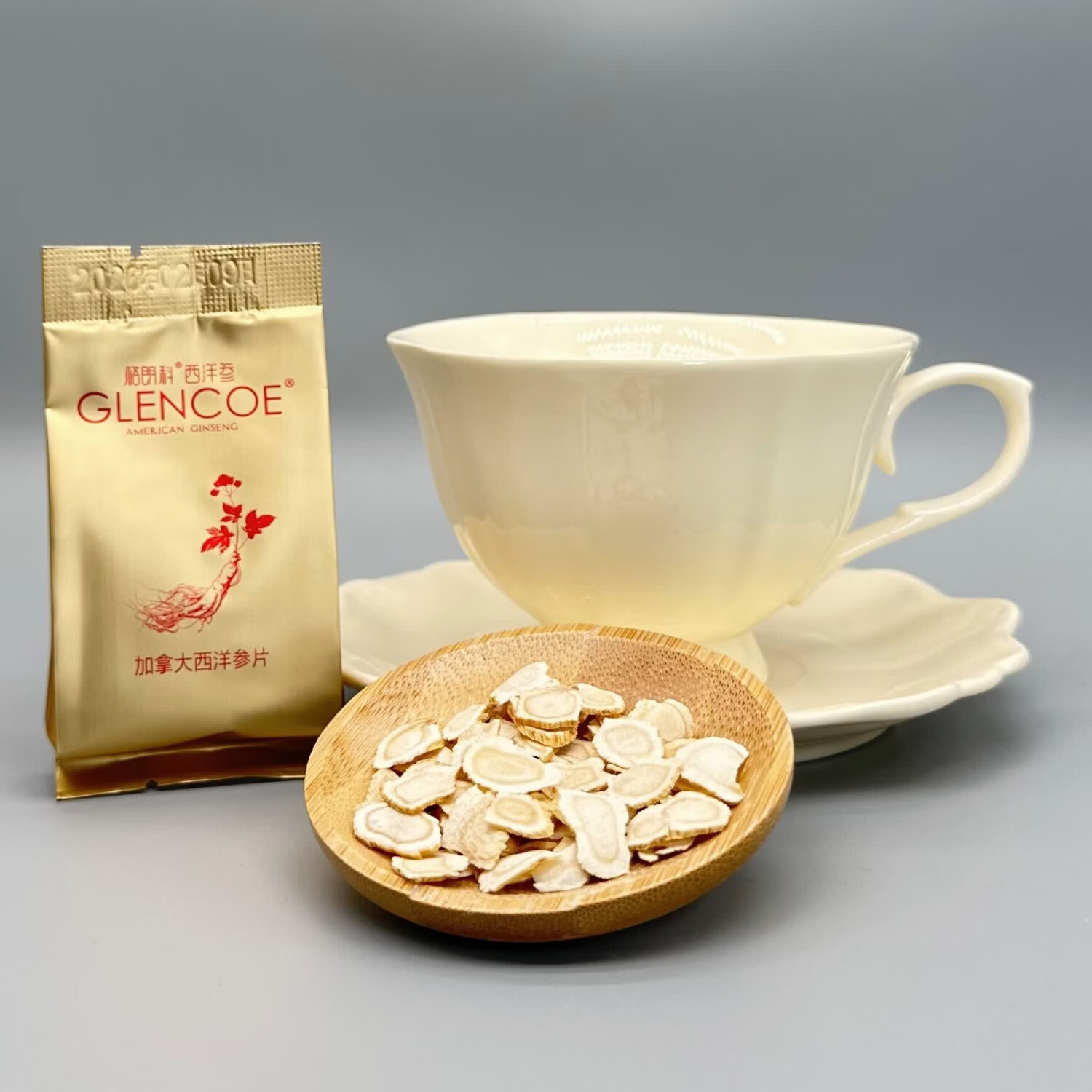 格朗科加拿大特级西洋参小片5年份足龄80克4年皂苷含量高送长辈滋补礼盒 【5年试吃款】5g小片+3g参碎·双形态 8g*1包 进口加拿大西洋参（咨询有礼）