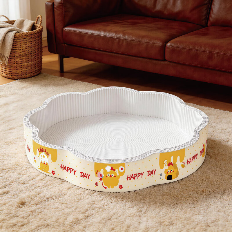 瓜洲牧耐磨猫窝猫抓板43cm 19.9元 - 线报酷