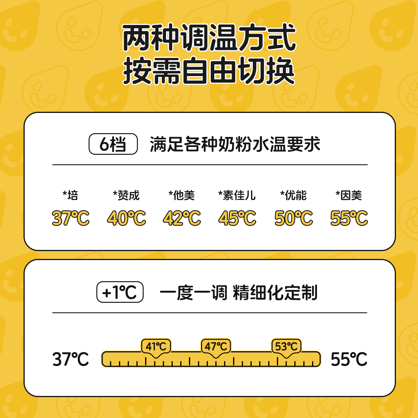 XEAMUN无线便携恒温水杯调奶器保温杯婴儿恒温加热保温杯冲泡奶 55度 细萌智能恒温宝宝专用户外电水壶 500ml 【爆款】