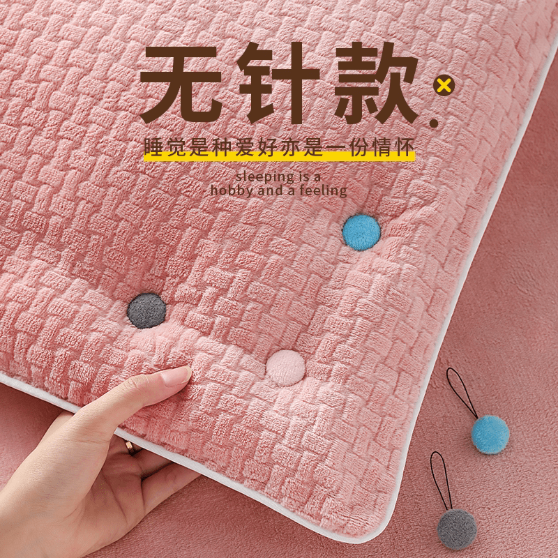 咏幻无针被子固定器隐形设计让床单棉被不移位 寝具整理好帮手 蓝6+灰6【薄厚通用/加厚毛绒】赠安装工具