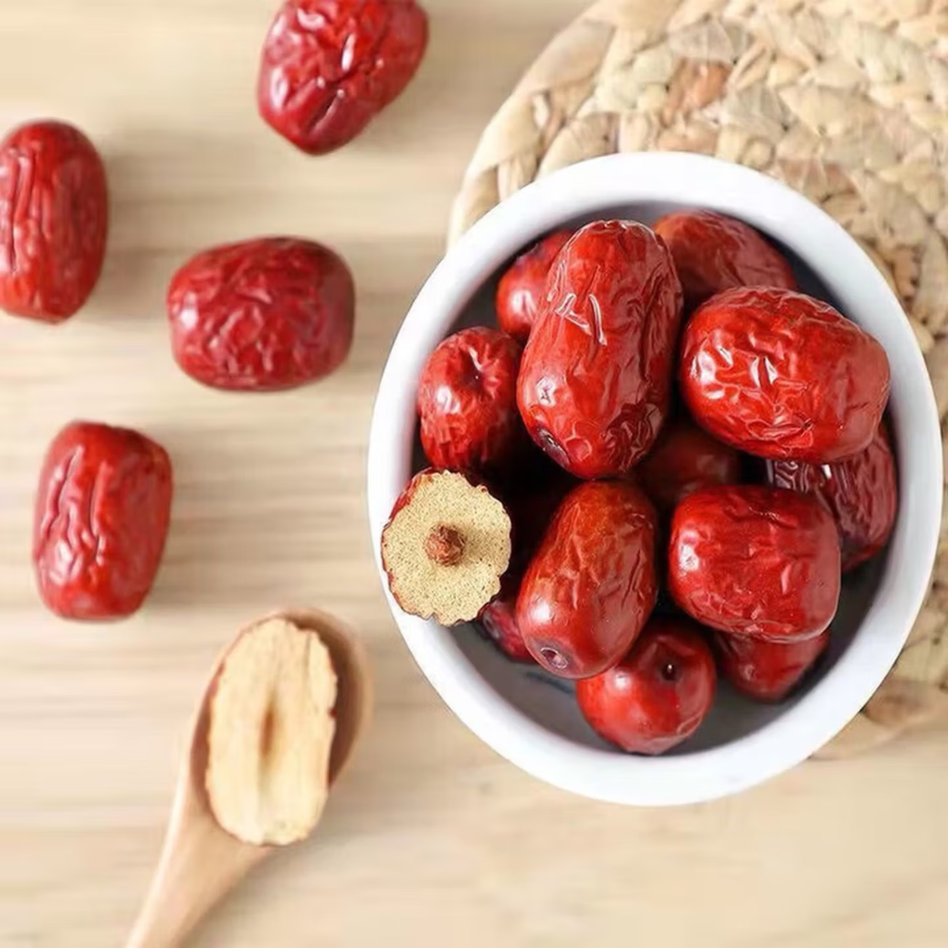 新货新疆若羌大枣红枣方便食品袋装新枣煮粥泡水方便即食零食批发 1000克