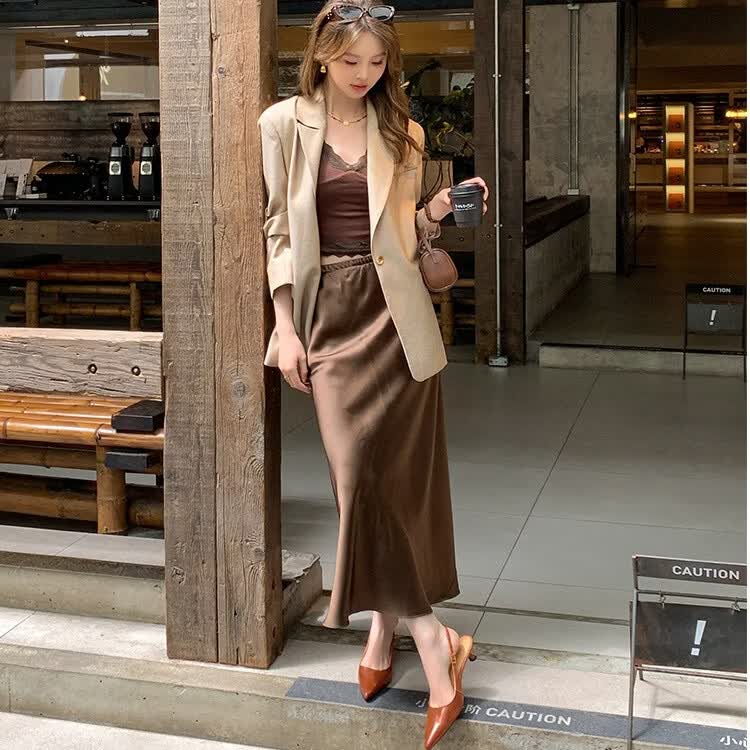 卡迪娜小猫跟凉鞋包头半拖鞋女夏季外穿新款尖头凉拖鞋女小香风平底单鞋 红色 42