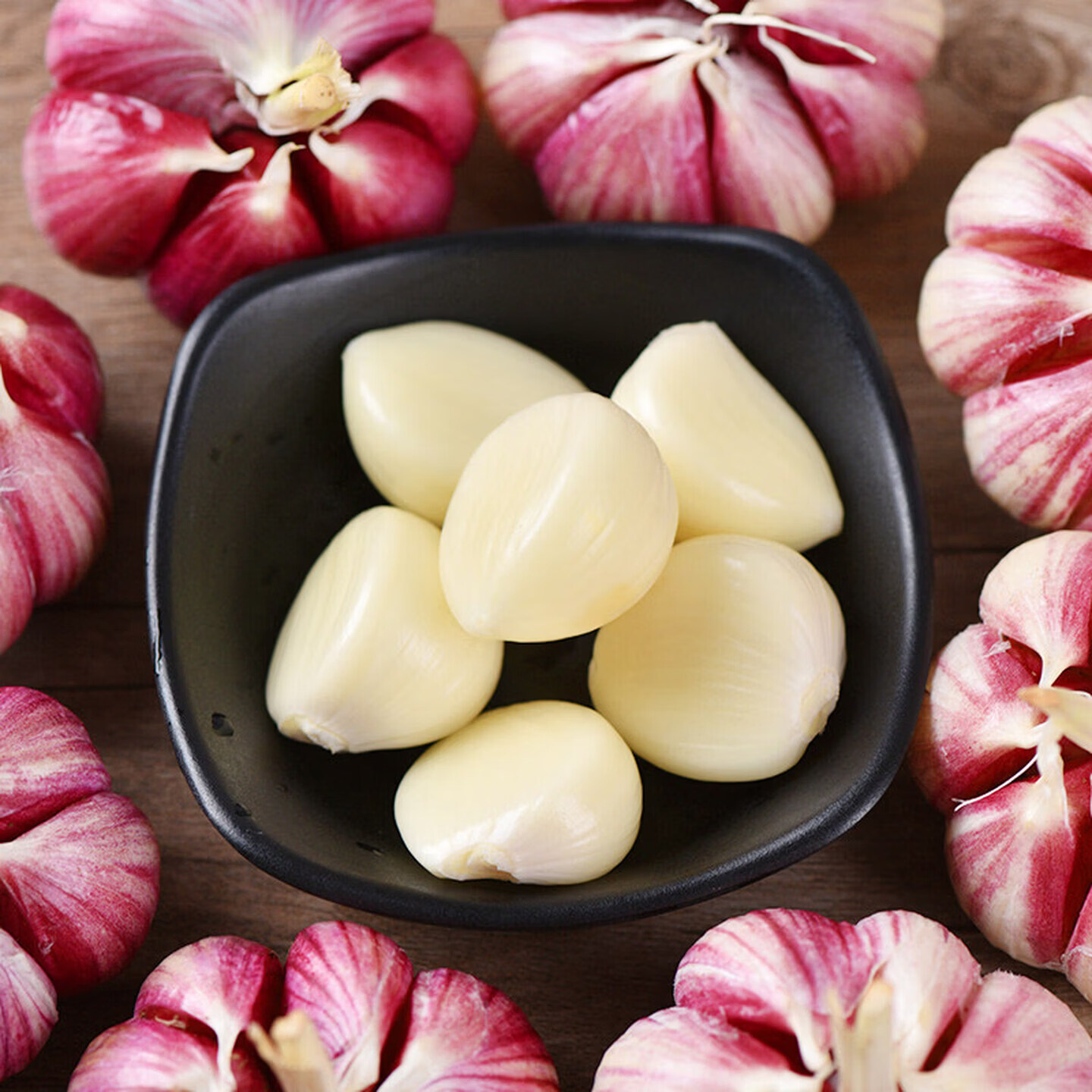 正鲜季（ZHENGXIANJI）云南紫皮新鲜湿蒜大蒜头现挖鲜蒜嫩大蒜 2500g