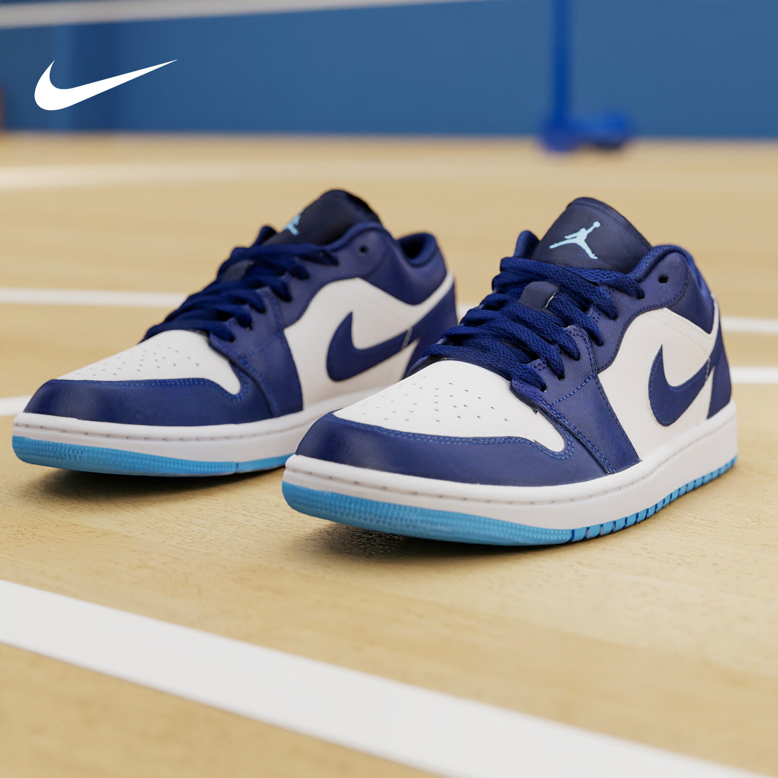 耐克（NIKE）Jordan男鞋2026夏季新款AJ1跑步运动鞋百搭潮流休闲鞋防滑板鞋 553558-404 42.5