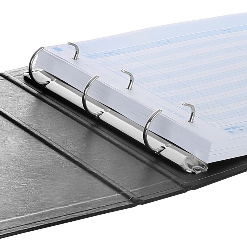 西玛（SIMAA）账簿装订夹凭证纸装订夹A4大小活页激光账簿夹横向账本夹子账册财务装订总分类账明细账323*226 账簿装订夹1个