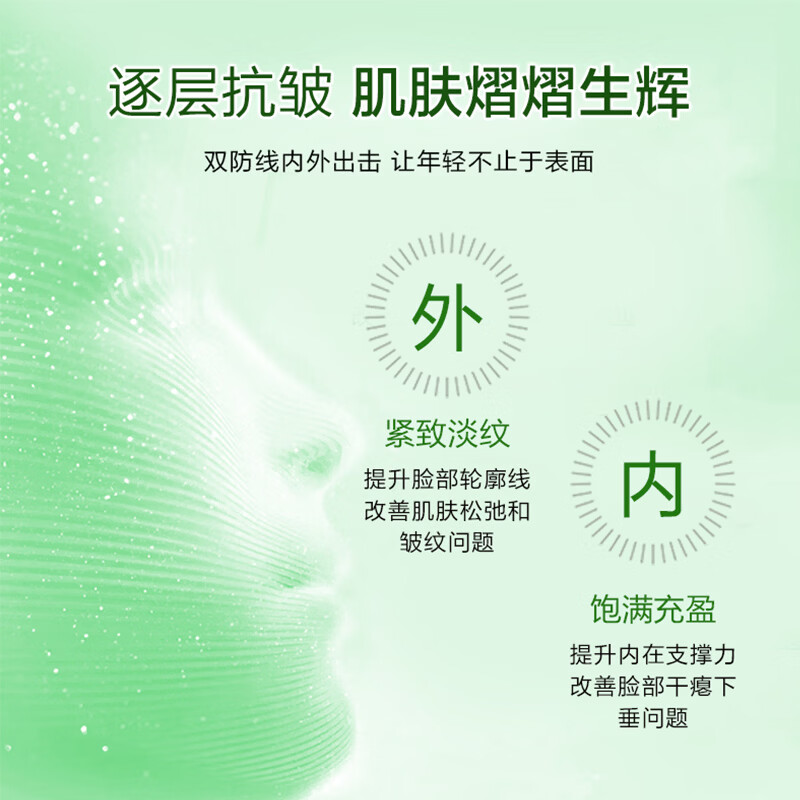 同仁堂精华液抗皱淡纹精华氨基酸山茶花国货补水保湿女男士面部细纹正品 北京同仁堂淡纹抗皱精华液50ml