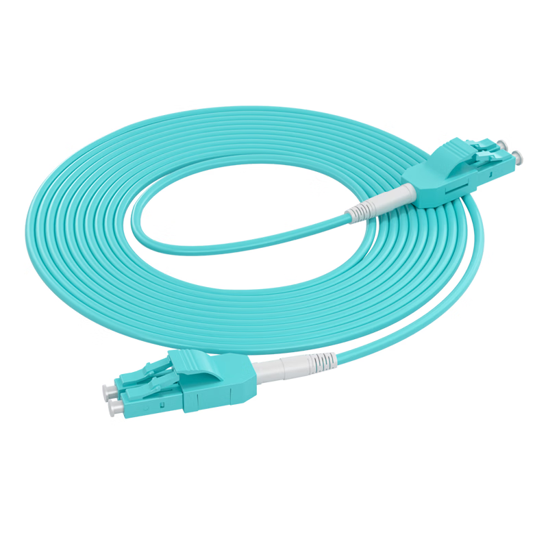 诺可信(Nokoxin)uniboot铠装万兆多模双芯 OM3 光纤跳线 LC-LC 10G一管双芯阻燃低烟无卤LSZH抗弯曲多模光纤线 LC-LC铠装万兆多模双芯OM3 30米