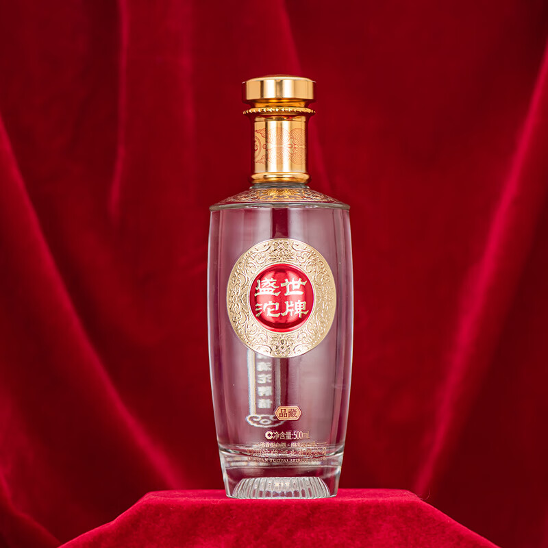 舍得酒业股份 沱牌酒 品藏 浓香型白酒 宴请送礼纯粮食酒 52%vol 500mL 2瓶 赠礼袋