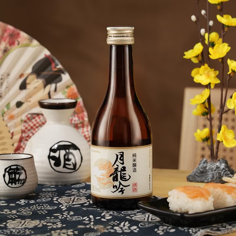 月龙吟日式清酒 15度国产洋酒 居家微醺自饮送礼 【尝鲜装】300ml*1瓶