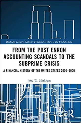 from the post enron accounting scandals to the subprime crisis