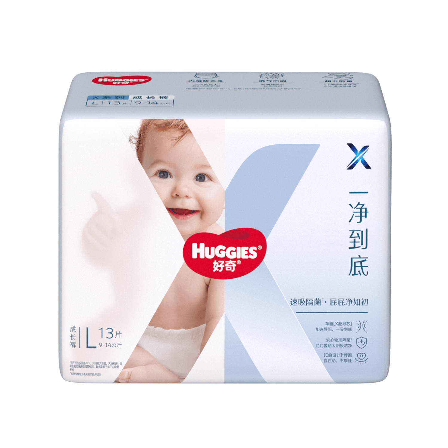 ���棨Huggies��Xϵ��һ������������MINIװL13(9-14kg)�׿���� 24.9Ԫ