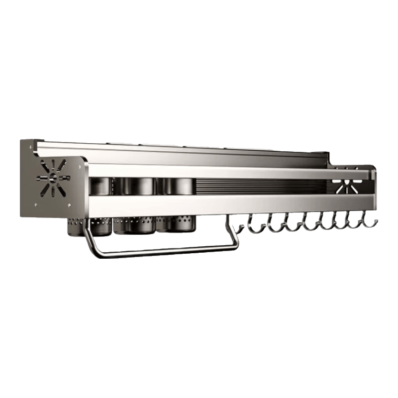 XDO厨房置物架壁挂钩调料架刀架多功能收纳柜盒免打孔