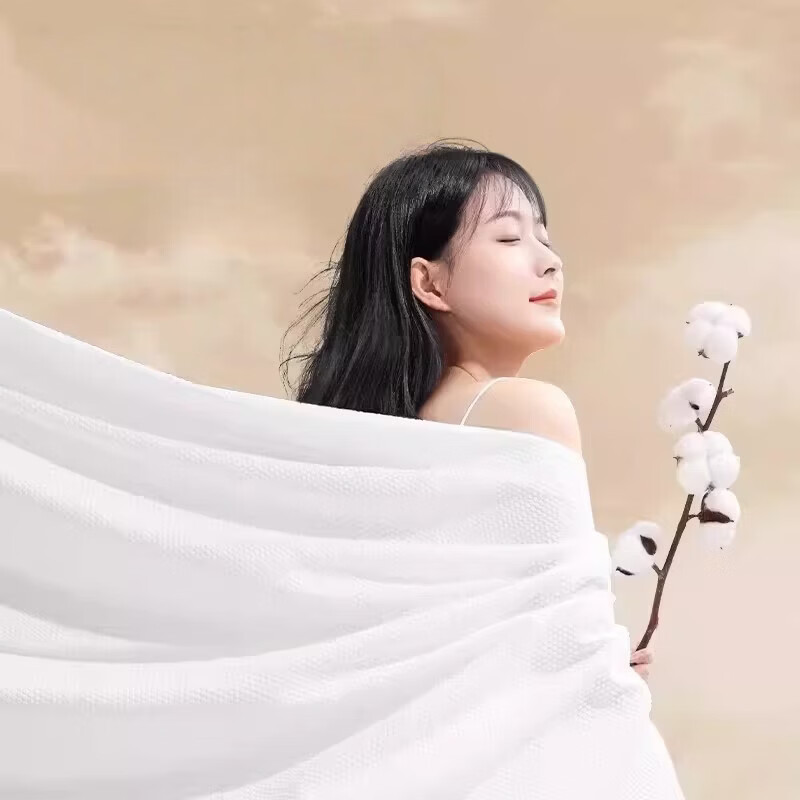 【乐选】绵柔毛巾一次性浴巾旅行便携装单独包装毛巾加厚加大酒店 绵柔毛巾2条