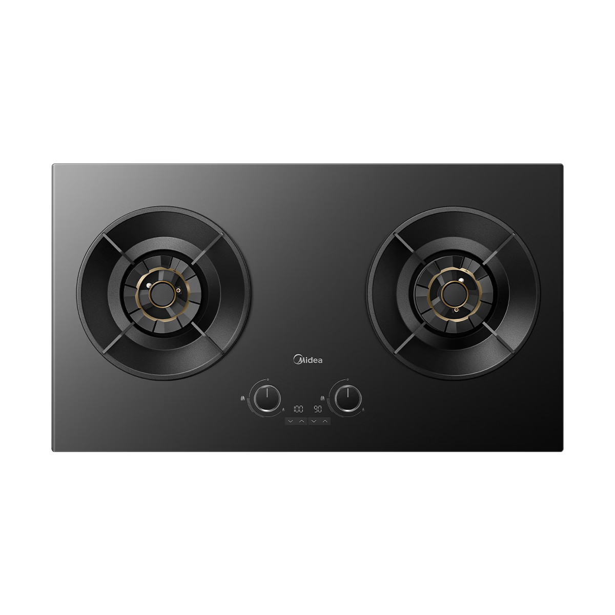 美的（Midea）【保价618】燃气灶家用5.2KW大火力嵌入式猛火灶具双灶长定时自动熄火安全防风易清洁联动灶台 天然气12T-5.2kW猛火【双灶定时】 新品AK7