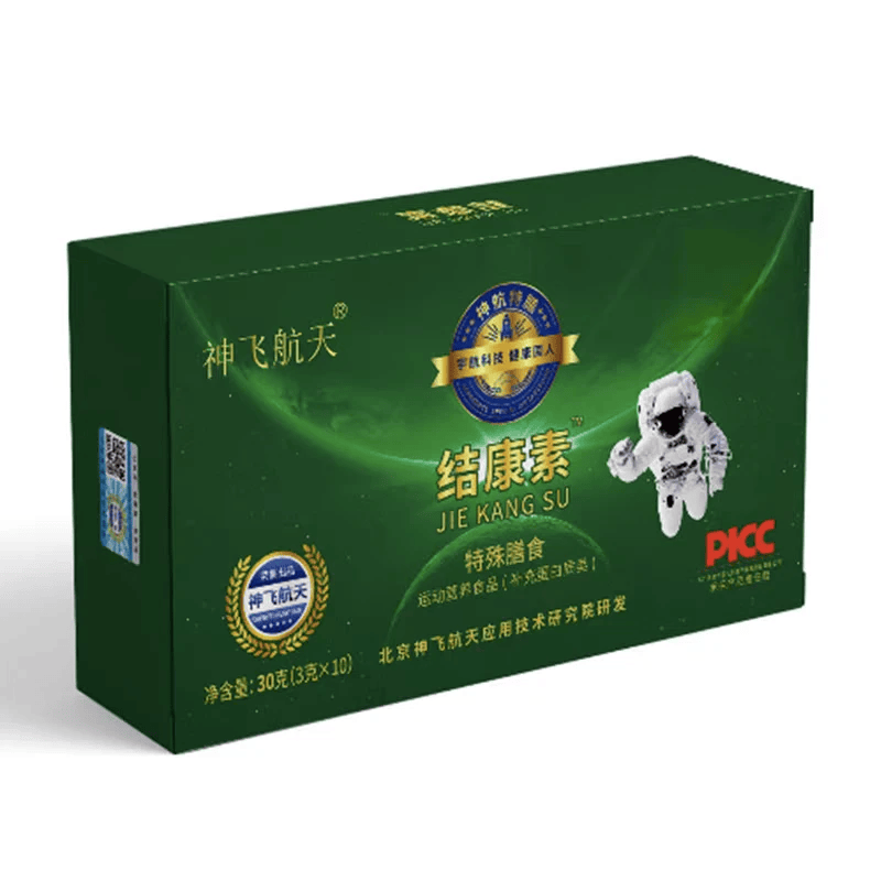 神飞航天结康素特殊膳食营养灵芝黄芪蒲公英正品防伪官方 30g*6盒