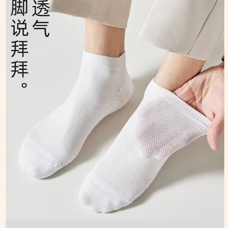 女士抗菌防臭精梳棉袜子中筒袜6双装礼盒装 混色6双装 均码