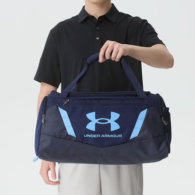 安德玛(Under Armour)男包女包 夏季新款运动包便携收纳休闲包健身训练户外出行手提包 1369222-411 OSFM