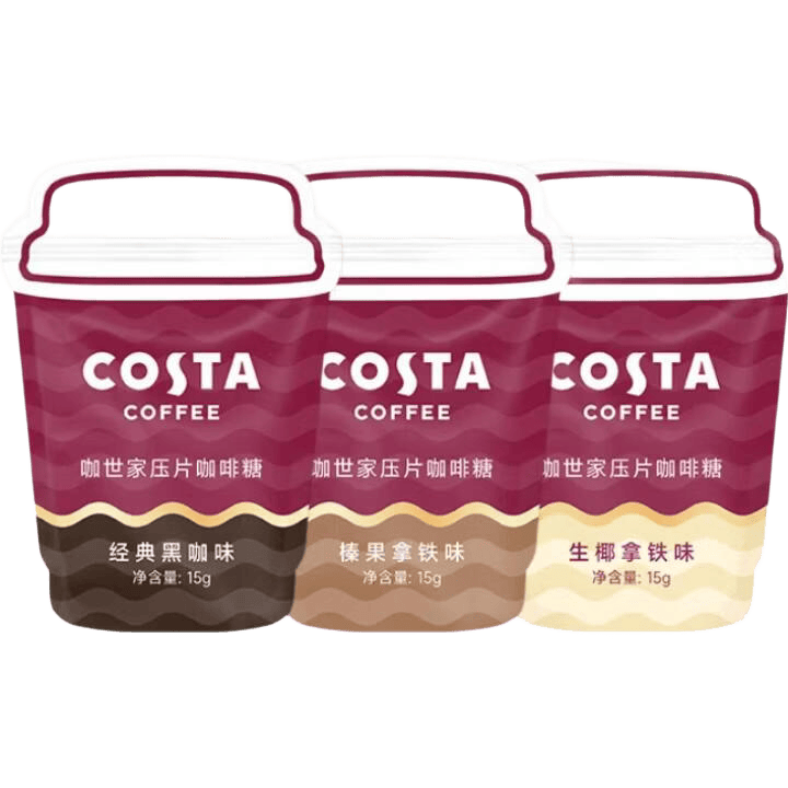 COSTA��������Ũ������Ҭζ������ζ������vcӲ�������ϲ����ʳ���� 3����Ͼ���ڿ�15g ��Ҭ����15g 黹�����15g4.79Ԫ