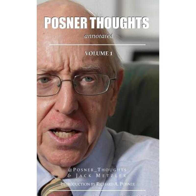 预订 Posner Thoughts: Annotated