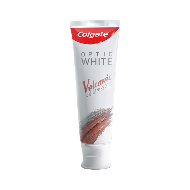 高露洁（Colgate） 光感白火山泥牙膏 美白牙齿深洁牙渍 120g （ 有效去渍）