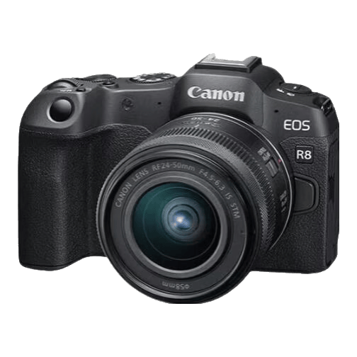 佳能EOS R8 r8全画幅微单相机 r8直播相机 佳能r8专微轻型 6K超采样 R8+RF24-105mmF4-7.1 STM 官方标配