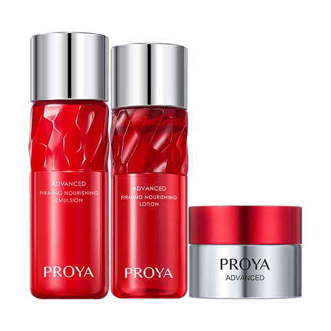 珀莱雅（PROYA）红宝石水乳轻润霜淡纹护肤尝鲜盒（水20ml+乳20ml+轻润霜5g）