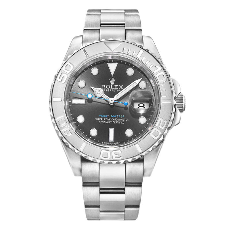 【二手95新】劳力士游艇名仕型系列不锈钢950铂金自动机械男表116622