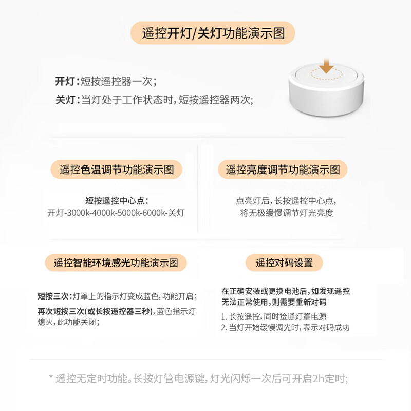 dpdupi德普护眼台灯国AA级儿童学生学习机屏幕阅读书桌全光谱防眩光护视 60CM小白Mini 全光谱护眼台灯 台座/台夹双用款