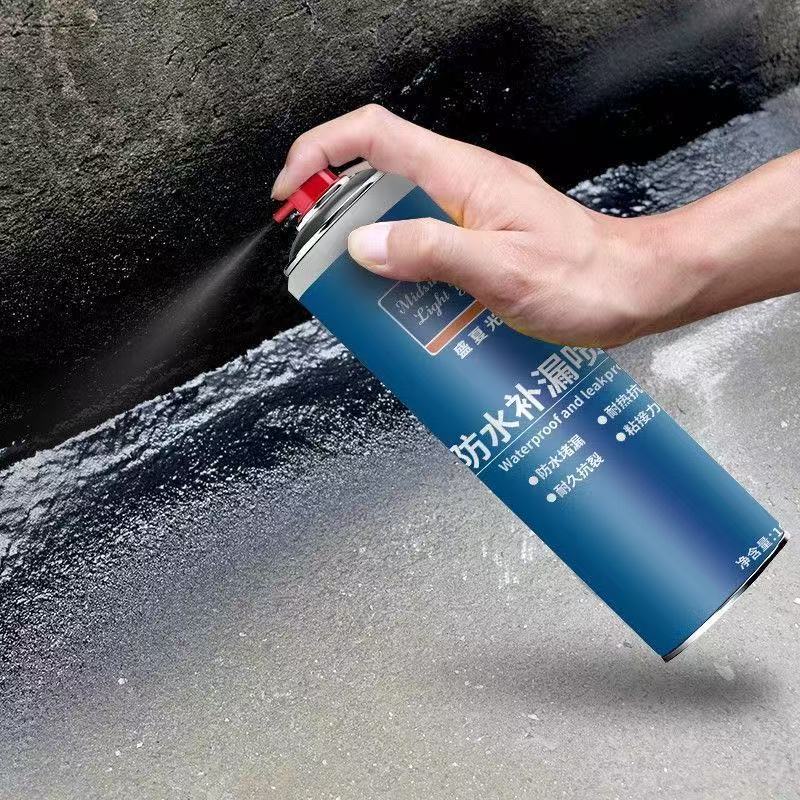 防水补漏喷剂外墙自喷喷雾屋顶房屋房顶堵漏王材料涂料速干SSJ 【买一送一】到手2瓶-白色