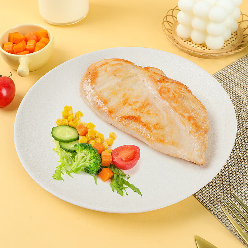 惠发（HF）香煎鸡排健身轻食鸡排早餐非油炸冷冻半成品鸡胸肉 香煎鸡排100g