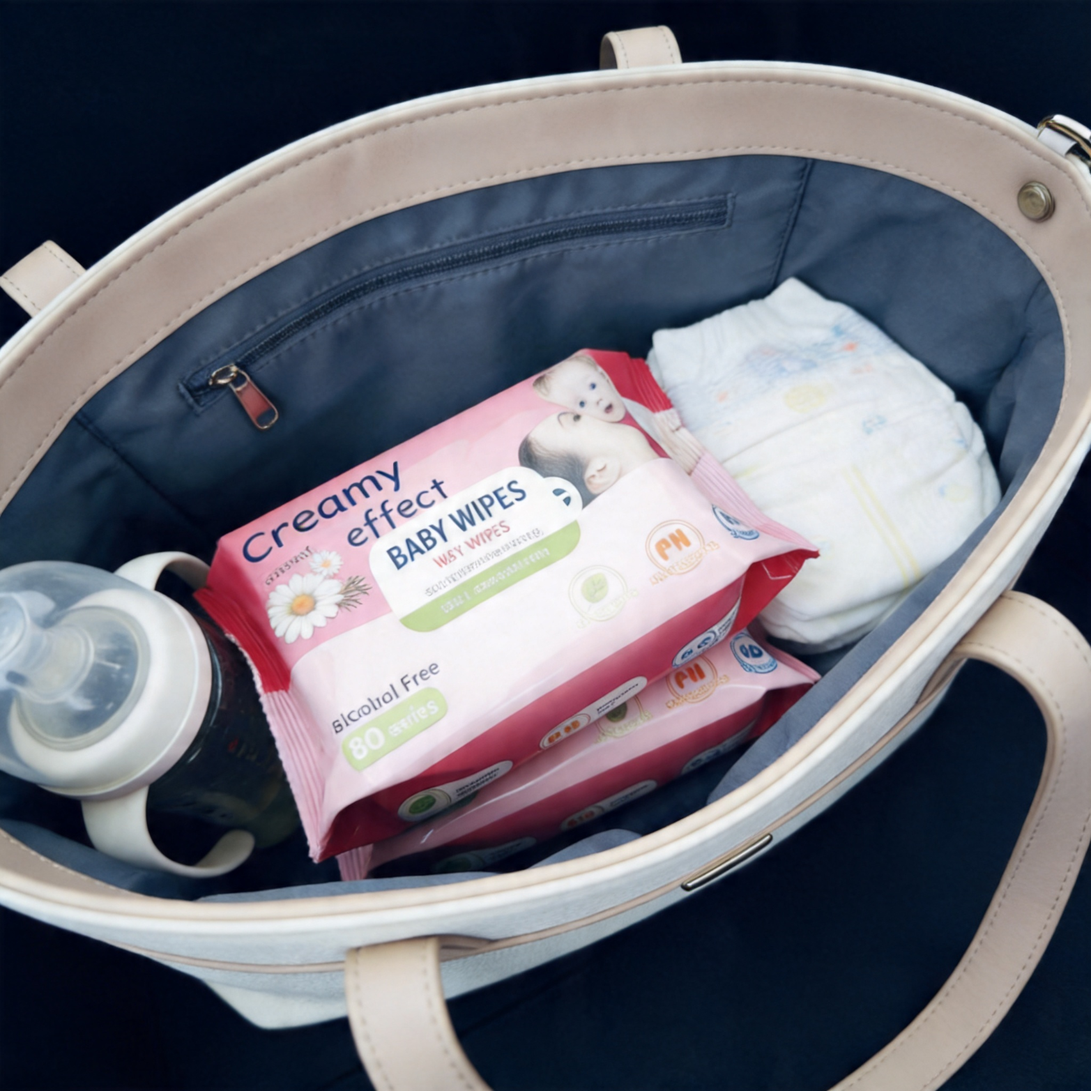 绿百荷72抽/包160*120mm 湿巾 10包