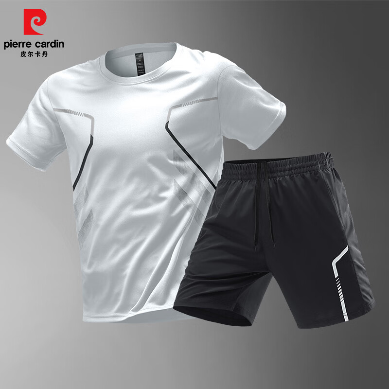 Ƥ��������pierre cardin���ļ��˶���װ��ʿ����̿��ٸ����ܲ������������˶���װ�� ��ɫ ����װ�� XL 39.9Ԫ