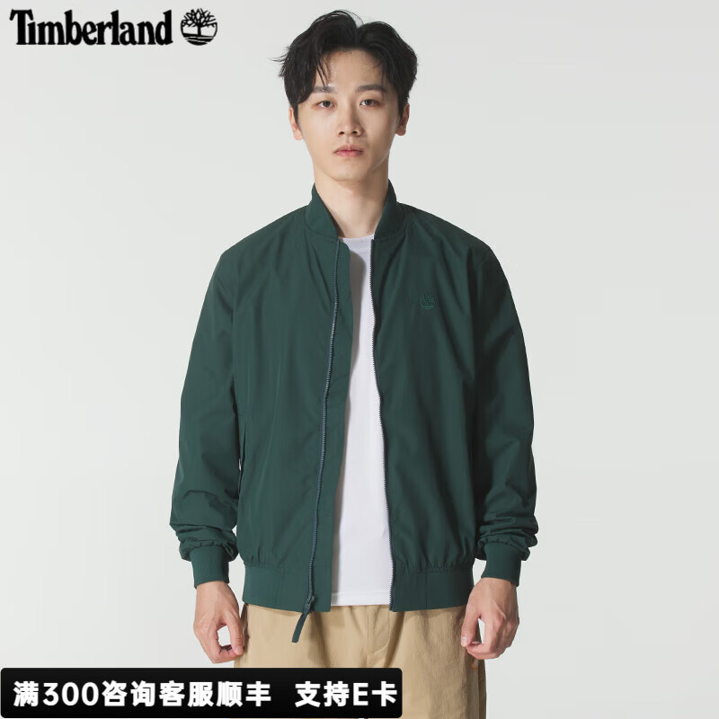 添柏岚（Timberland）立领外套男春季新款户外宽松休闲衣运动梭织夹克 A44UA317 L