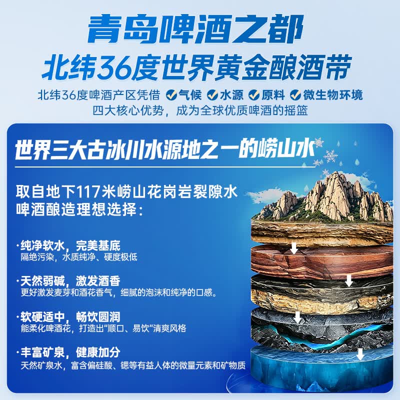 窈仙精酿白啤 艾尔德式全麦鲜啤青岛特产 原浆啤酒口味醇正 送礼自饮 原麦汁浓度12°P 500mL 9罐 整箱装 (14天内生产)