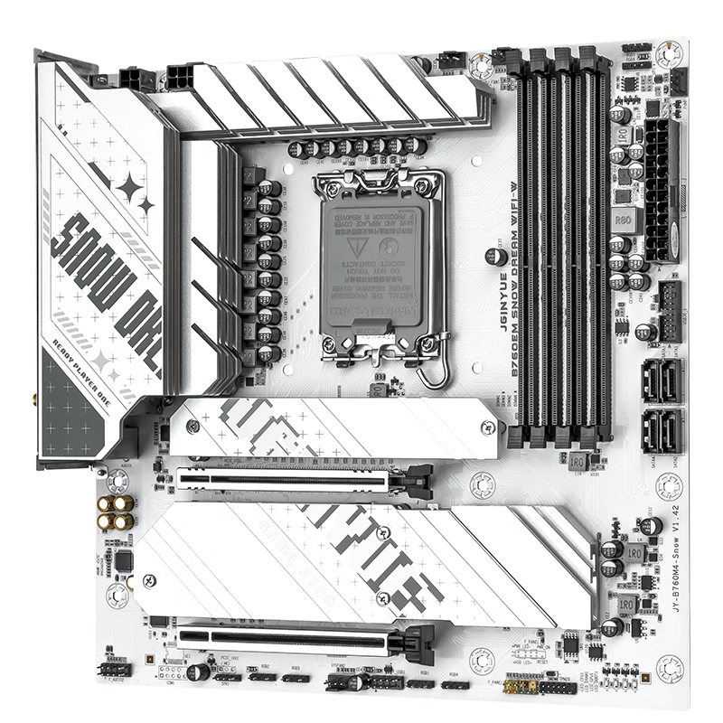 精粤 B760 EM SNOW DREAM WIFI W DDR4 LGA 图 6