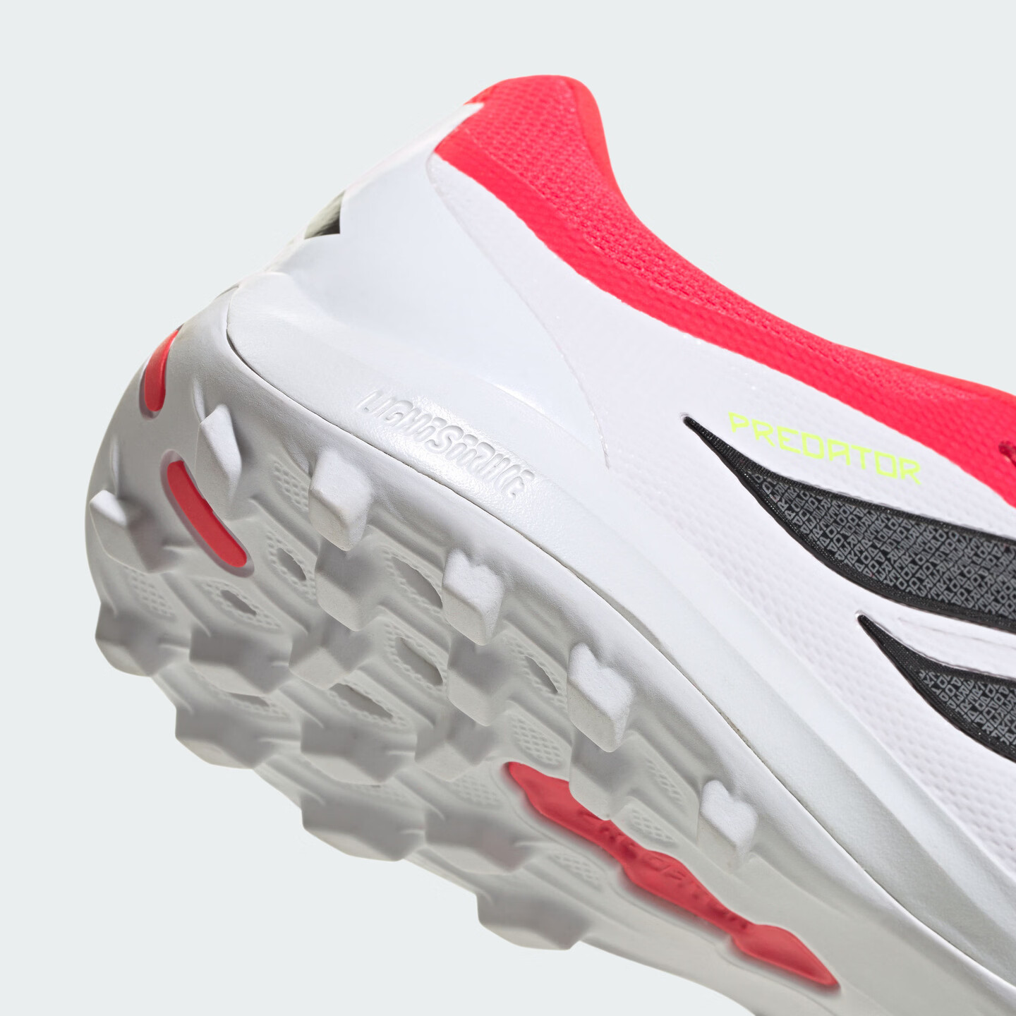 adidas PREDATOR LEAGUE FT TF人草/室外硬地足球鞋男女阿迪达斯 亮红/黑色/白色 40