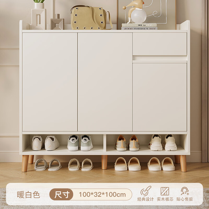 ����ʵľЬ������ſ��¿�2026�������ɹ�һ�忿ǽ���ȶ๦������Ь�� ��ʵľ��̬�� ����һ�顿��ɫ100x32x100cm 467Ԫ