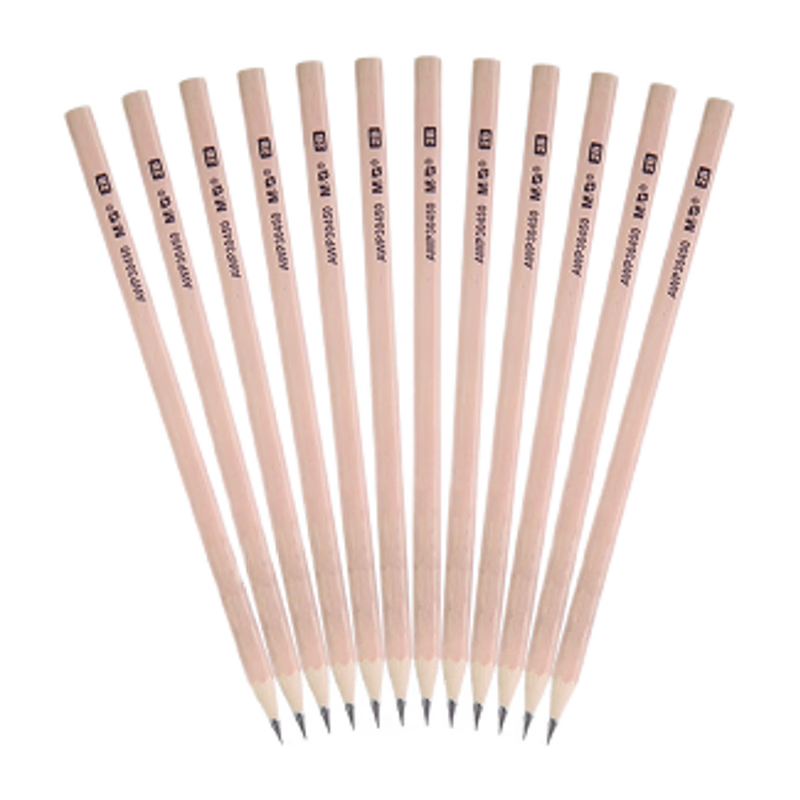 晨光（M&G）晨光(M&G)文具HB经典原木铅笔 学生素描绘图铅笔 六角木杆（晨光/常规/笔类）