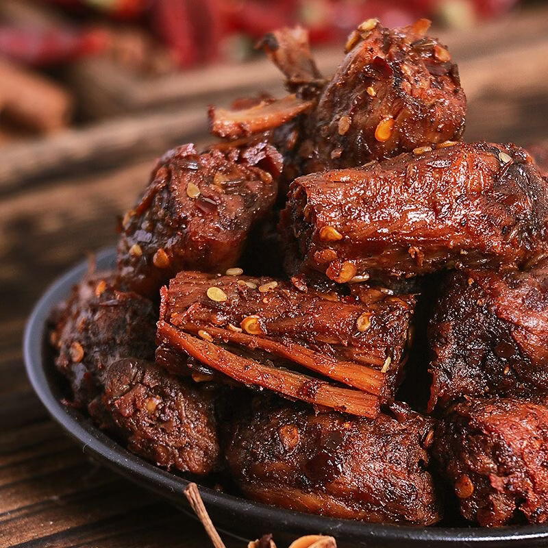 十字街老太婆江西特产风干鸭翅鸭脖鸡翅尖开袋即食休闲卤味零食夜宵解馋熟食 【香辣味】风干烤脖共250g(230克赠20克) 源头工厂直发