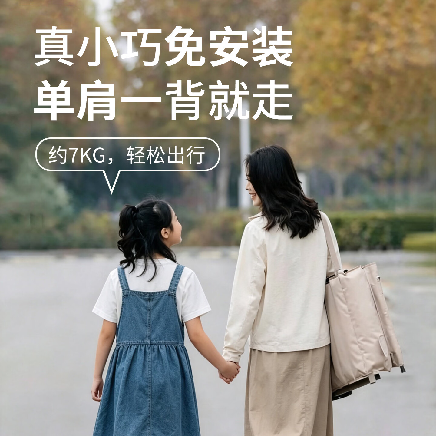 可登机大童推椅户外旅游成人外出代步小推车大龄老人轻便出行轮椅 军绿色【便捷式多功能可折叠推车】