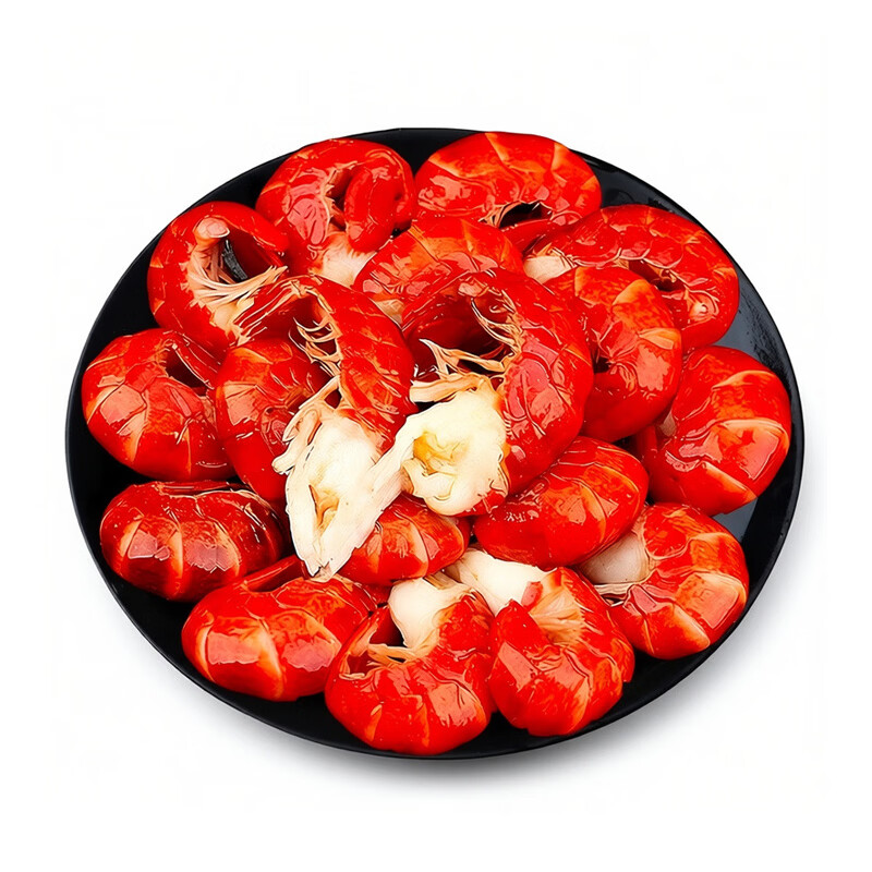 百鲜洽麻辣小龙虾尾熟冻大号虾球固形物含量≥70%冷冻虾尾夜宵烧烤食材 特级龙虾尾3斤【送麻辣调味包】