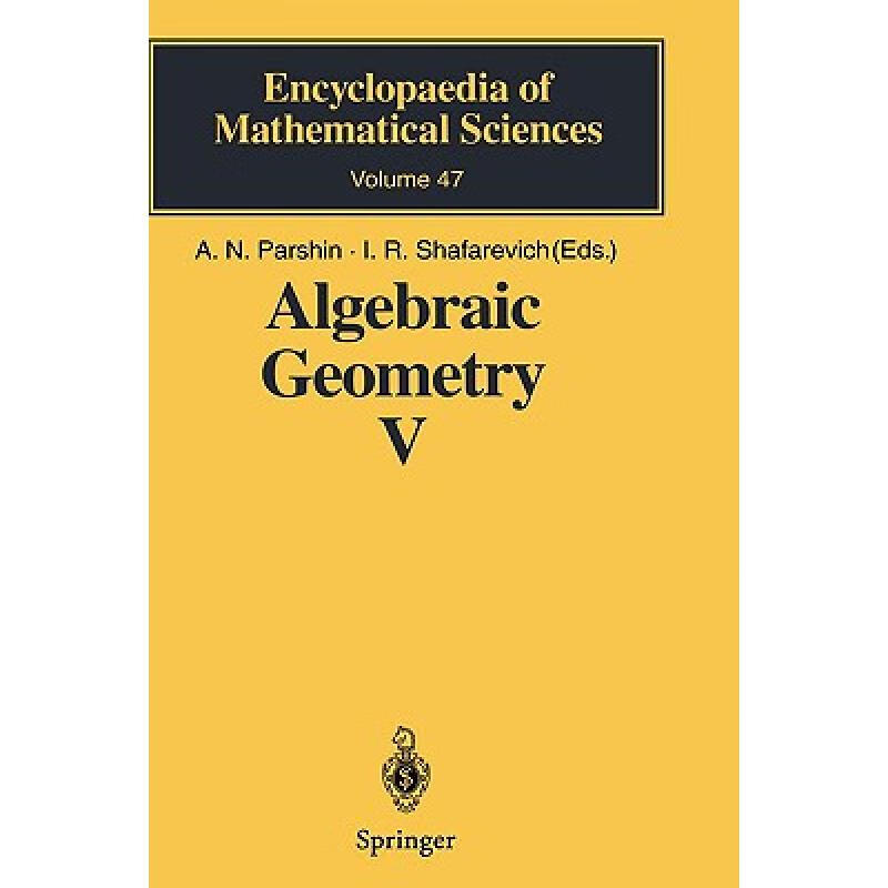 预订 Algebraic Geometry V : Fano Varieties