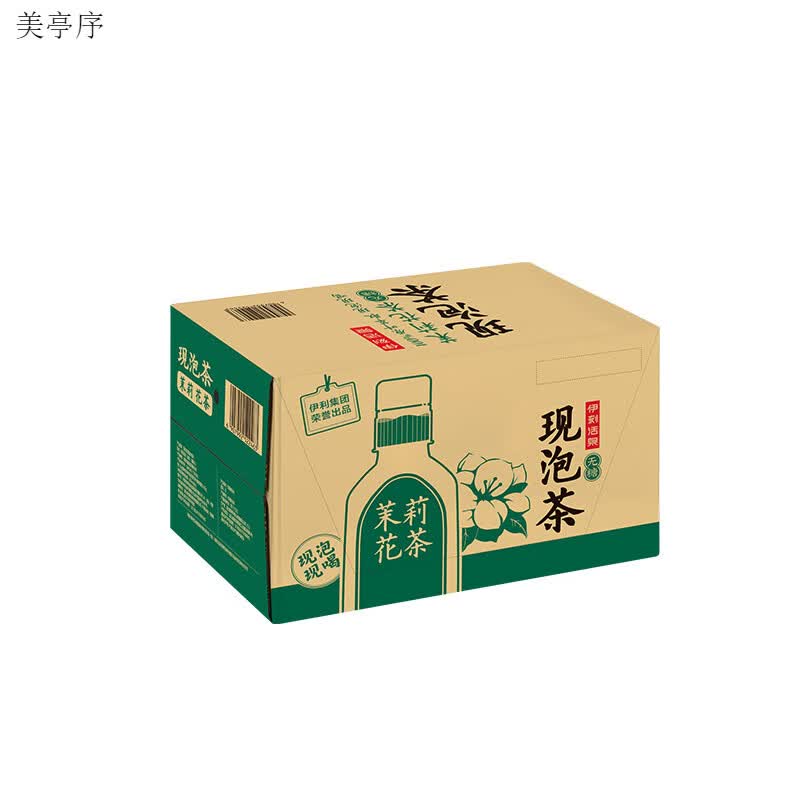 伊刻活泉伊利伊刻活泉茉莉花茶饮料无糖现泡茶茉莉花茶健康饮品455ml/瓶装 一拧一摇_现泡现喝｜455ml*15瓶【1箱】